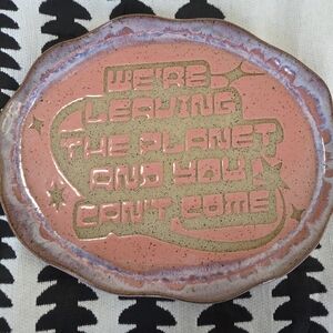 Chappell Roan 'Super Graphic Ultra Modern Girl' Pink Ceramic Trinket Dish